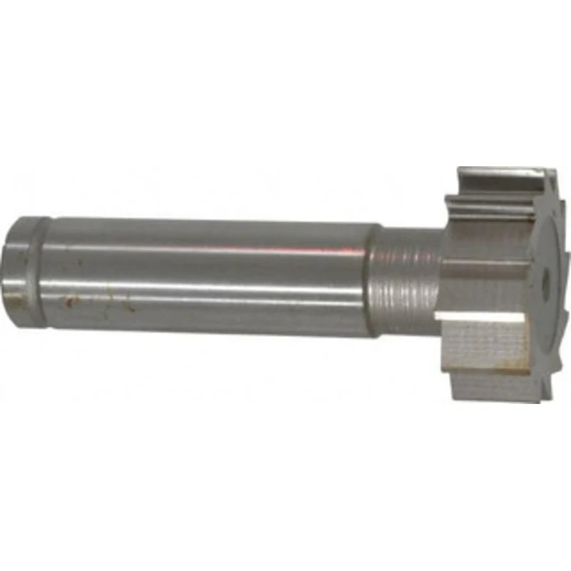 Made in USA ANSI 1208 (Old Std # 152) 1 Cut Diam, 3/8 Cut Width, 1/2 Shank, Straight-Tooth Woodruff Keyseat Cutter Co...